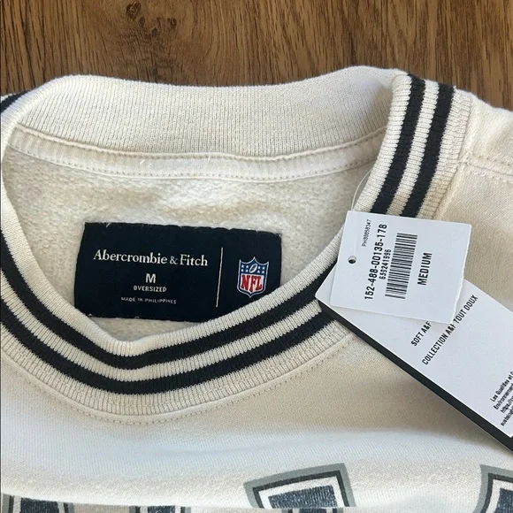 Abercrombie & Fitch Dallas Cowboy Crewneck - Picture 2 of 2